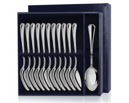 Серебряный набор «Элегант» 12 столовых ложек