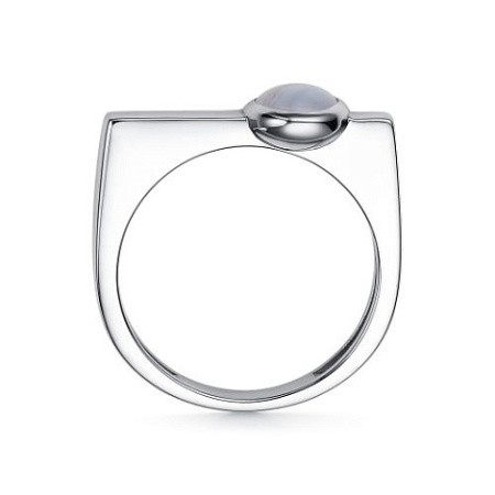 Серебряное кольцо с агатом