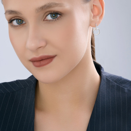 Серьги из серебра