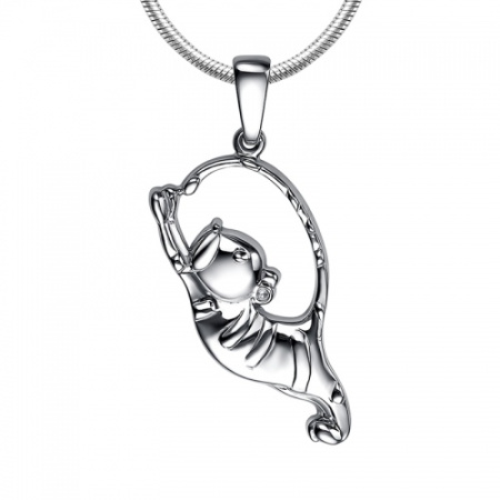 Подвеска из серебра «Тигр»