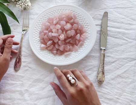 Серебряный набор «Престиж» столовая вилка и нож