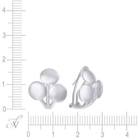 Серьги из серебра