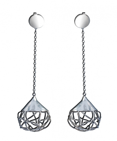 Серебряные серьги