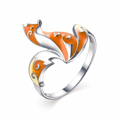 Серебряное кольцо «Лиса»