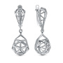 Серьги из серебра