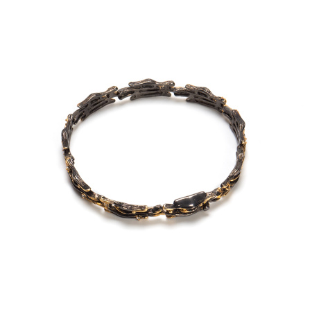 Серебряный браслет «Ледяной дождь»