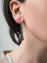 Серьги из серебра «Монсеньор»