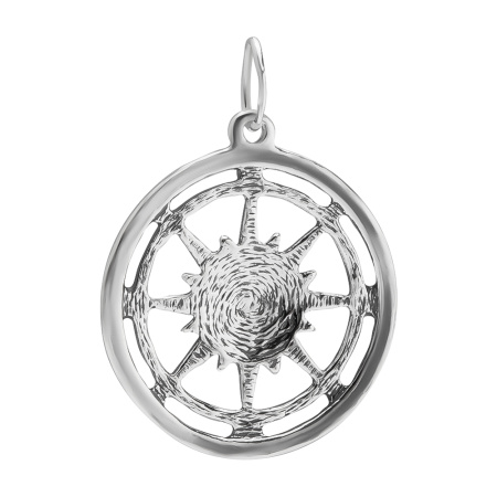 Серебряная подвеска «Компас»