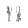 Серьги из серебра «Кощей Горыныч»