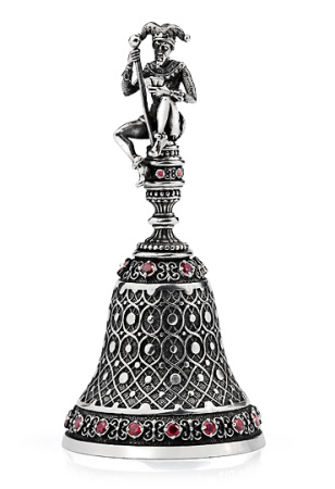 Серебряный колокольчик «Джокер»