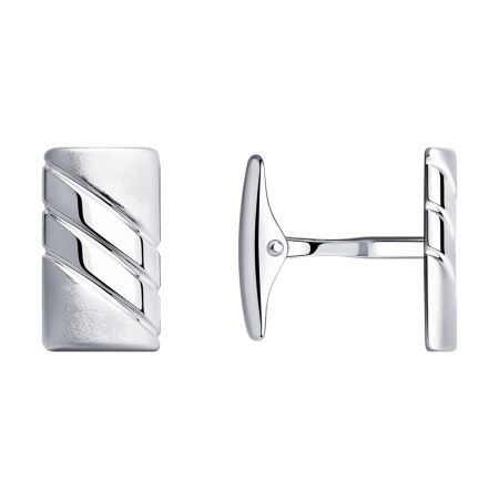 Запонки из серебра