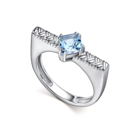 Серебряное кольцо с топазом