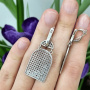 Серебряные серьги «Готика»