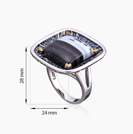 Серебряное кольцо «Север»