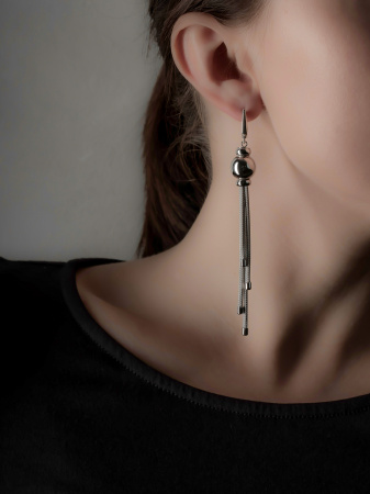 Серьги из серебра