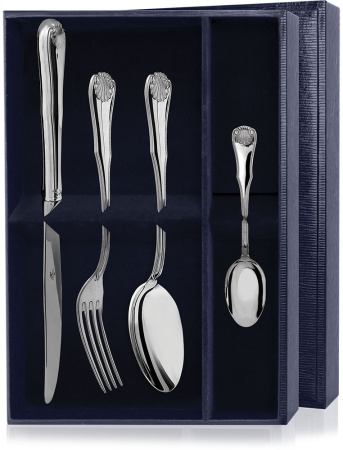 Серебряный набор столовый «Эгоист-Визит»