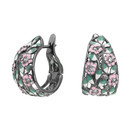 Серебряные серьги «Дерево Счастья»