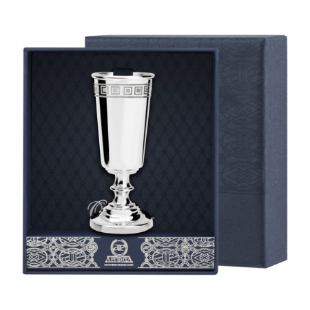 Серебряная рюмка «Джентльмен» с гравировкой