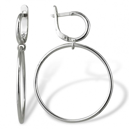 Серьги из серебра