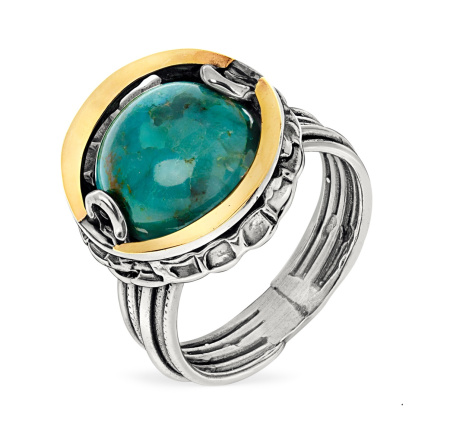 Серебряное кольцо с бирюзой