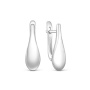Серьги из серебра «Капли»