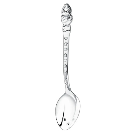 Ложка детская DODO "Цыпленок" с чернением