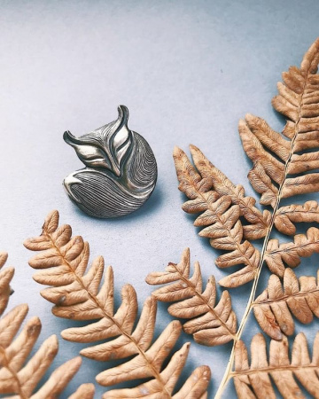 Брошь «Лисичка»