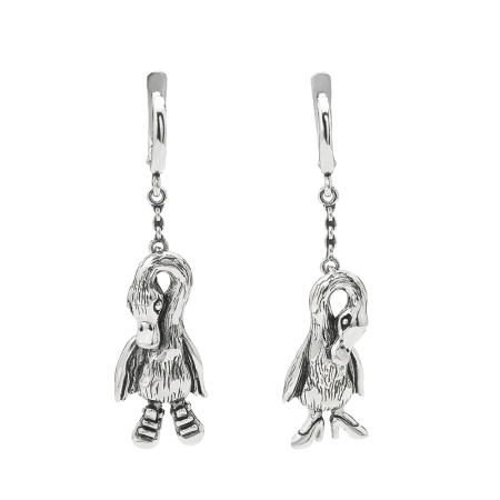 Серьги из серебра «Модный приговор»