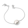 Браслет из серебра с барочным жемчугом