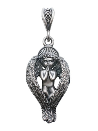 Подвеска из серебра «Ангел»
