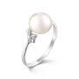 Серебряное кольцо с жемчугом