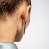 Серьги из серебра