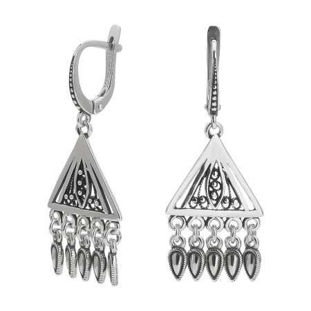 Серебряные серьги