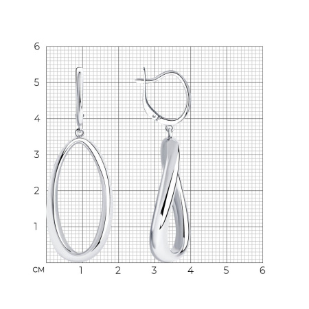 Серьги из серебра