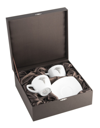 Чашки кофейные «Кадуцей»