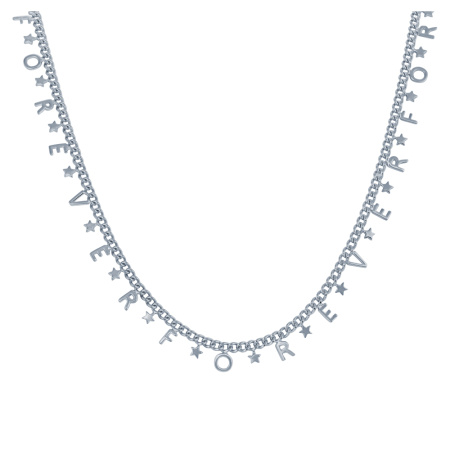 Колье из серебра «Forever»