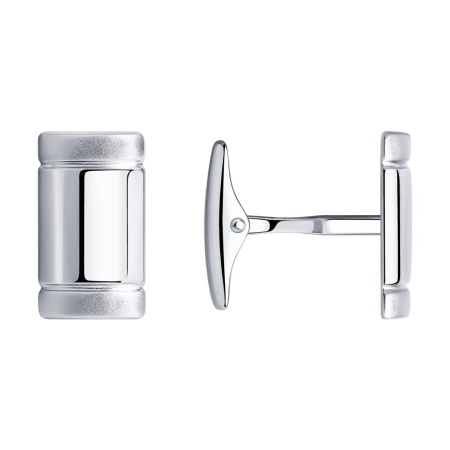 Запонки из серебра