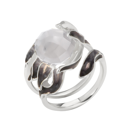 Кольцо из серебра «Ар-нуво»