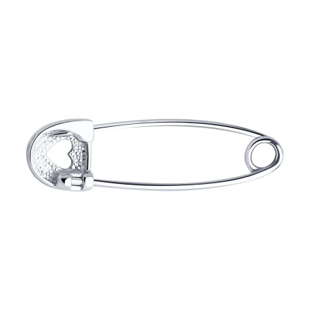 Брошь из серебра «Булавка»