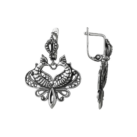 Серебряные серьги