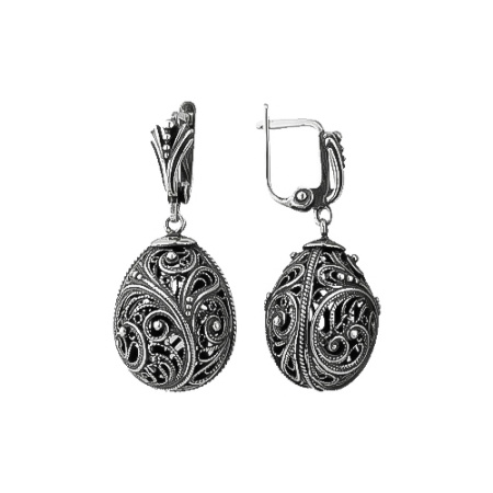 Серебряные серьги