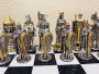 Шахматы из серебра «Ледовое побоище»