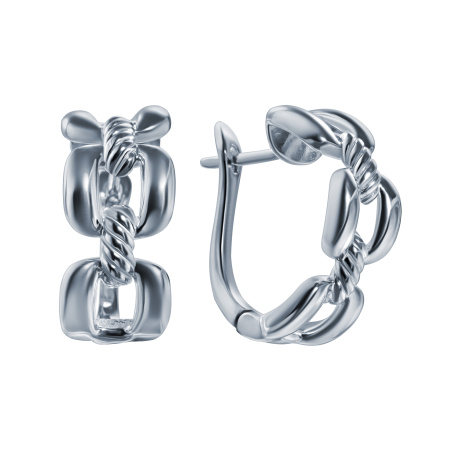Серьги из серебра