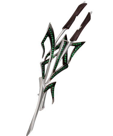 Серебряная брошь