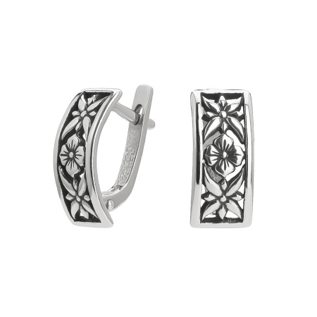 Серьги из серебра