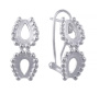 Серьги из серебра 925 пробы