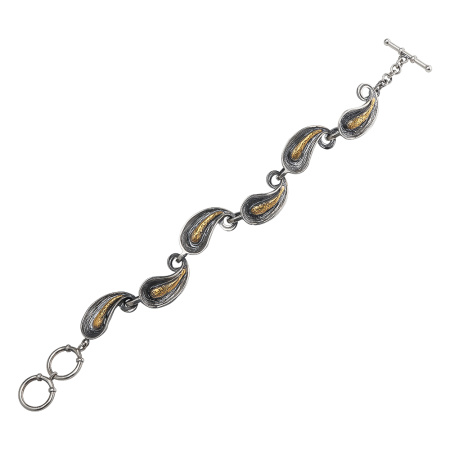 Серебряный браслет «Калла»