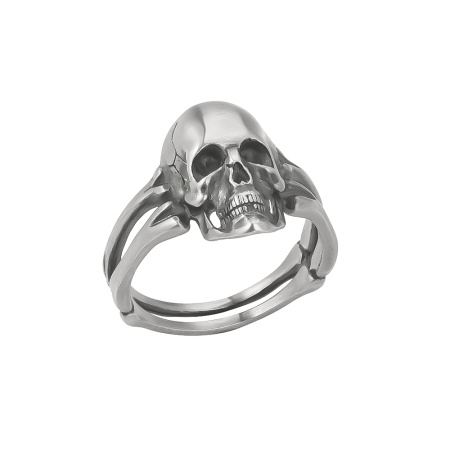 Серебряное мужское кольцо «Пост Мортем»