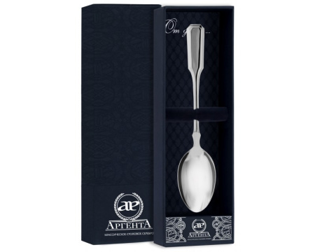 Серебряная чайная ложка «Русская»