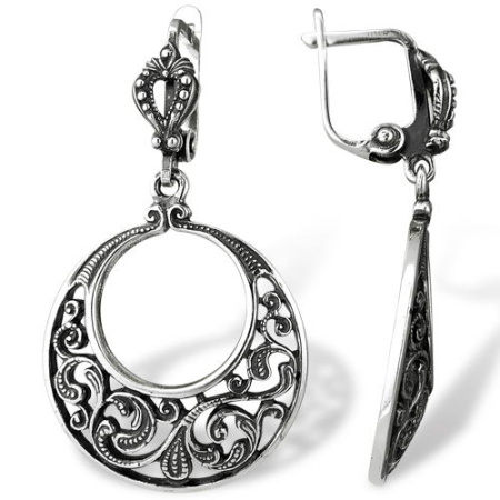 Серьги из серебра